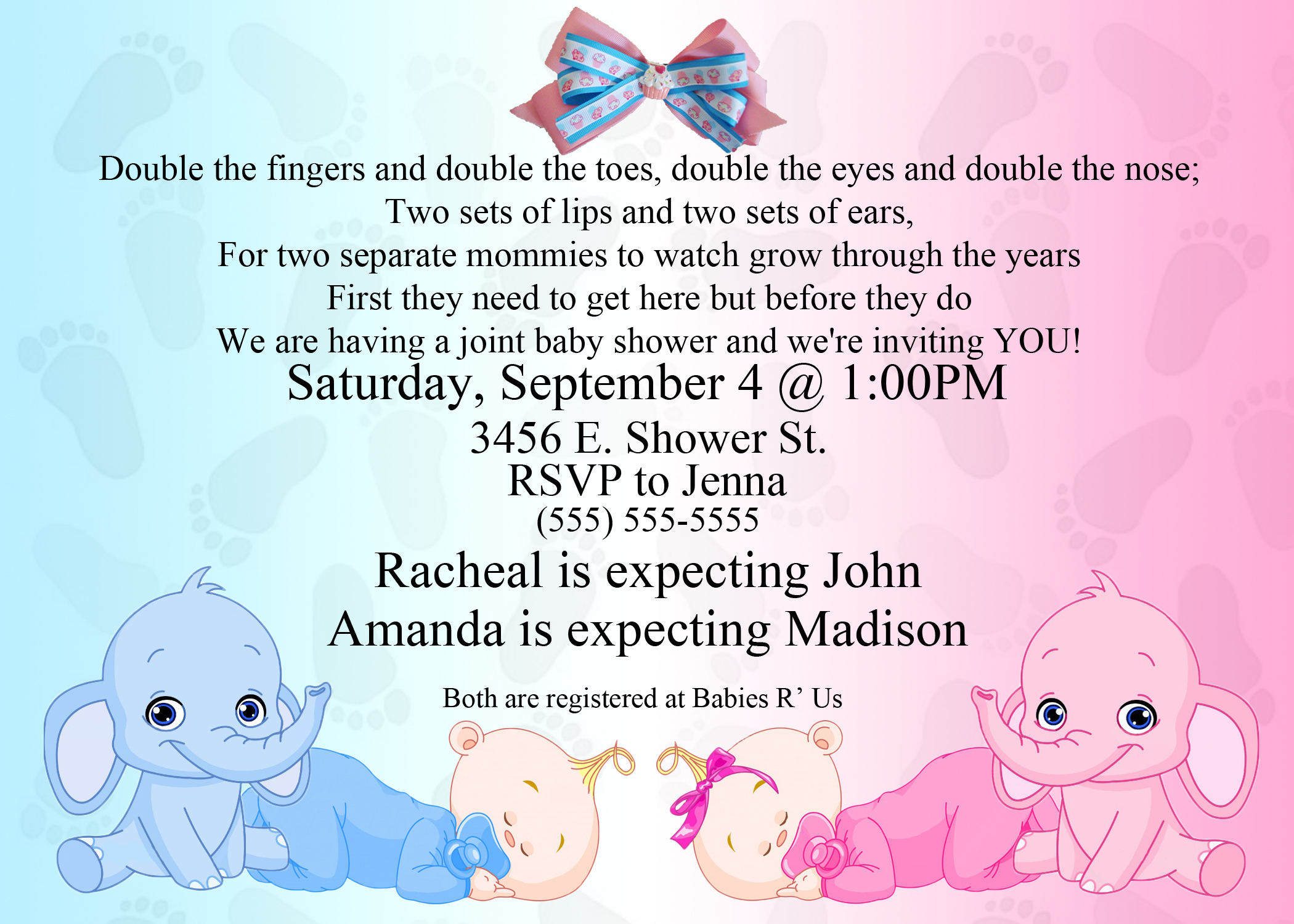 Invite The Guests With Baby Shower Invites Dolanpedia