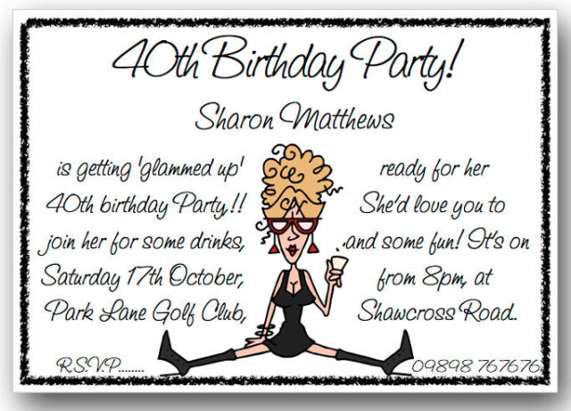 Funny Birthday Party Invitation Wording Dolanpedia