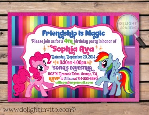 Free Printable My Little Pony Birthday Invitations | Dolanpedia