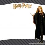 Harry Potter Free Invitation Template Hermione Teenager 