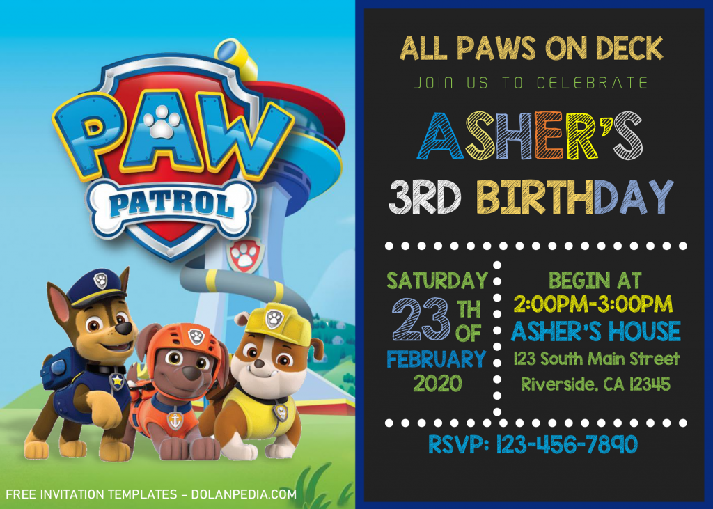 paw patrol microsoft office templates for word