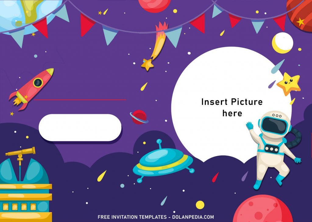 11+ Creative Space Galaxy Birthday Invitation Templates | Dolanpedia