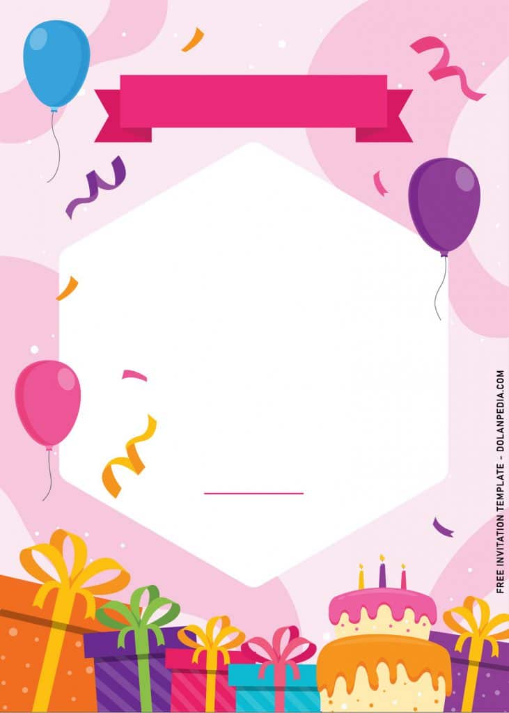 10+ Colorful Pastel Birthday Invitation Templates For Fun Kid’s ...