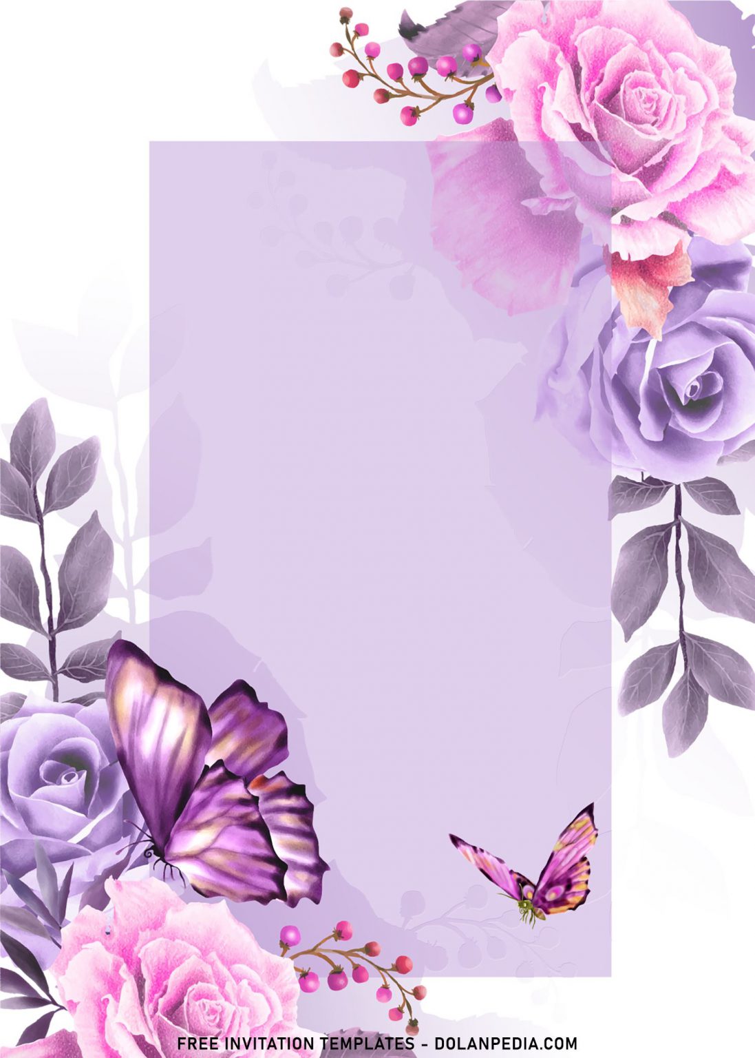 8+ Aesthetic Floral And Butterfly Birthday Invitation Templates
